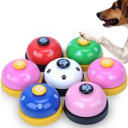 Entrenador de Gatos y Perros Huellas de Patas Tocando la Campana
