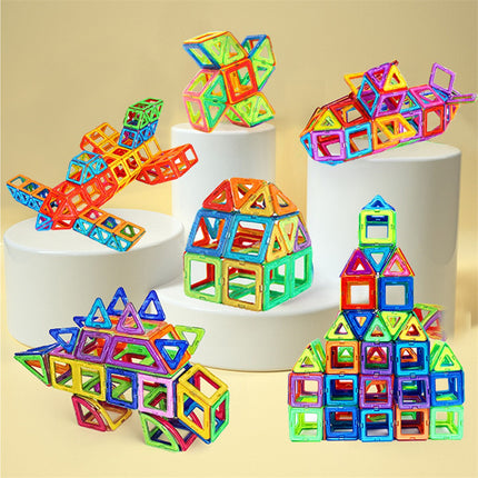 Bloques de construcción magnéticos DIY Juguetes magnéticos para niños Juego de construcción de diseñador Regalos para niños Juguetes