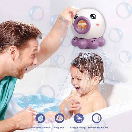 Juguete de baño con fuente de pulpo, chorro de agua, ducha giratoria, juguete de baño, juguetes de agua de verano, rociador, juguetes de playa, juguetes de agua para niños