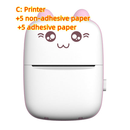 Mini impresora portátil Mini Bluetooth WiFi Nueva impresora incorrecta Teléfono móvil Foto Título Nota Impresión caliente Bolsillo Estudiante Error Etiqueta Impresora