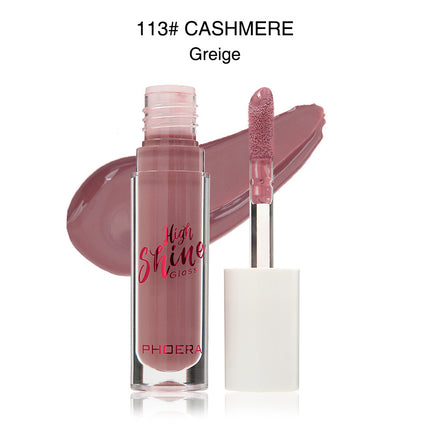 Lápiz labial sólido de gelatina, bálsamo labial de cristal, brillo labial con efecto espejo, hidratante de larga duración, maquillaje para el cuidado de los labios.