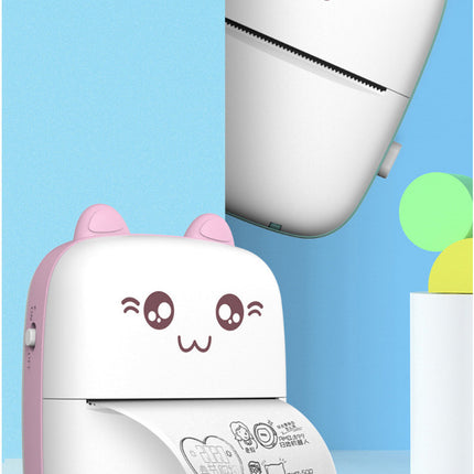 Mini impresora portátil Mini Bluetooth WiFi Nueva impresora incorrecta Teléfono móvil Foto Título Nota Impresión caliente Bolsillo Estudiante Error Etiqueta Impresora