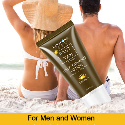 Loción corporal bronceadora