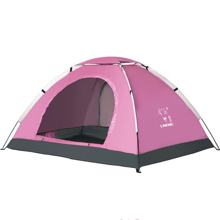 Tienda de campaña de una sola capa para camping al aire libre y playa