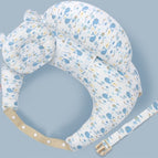 Ballena azul con almohada