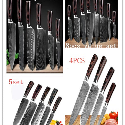 Juego especial de carpintero Set de 6 piezas Set de 8 piezas Cuchillo Cuchillo de chef Cuchillo de cocina Cocina