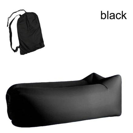 Sofá de aire para exterior, inflable rápido, tumbona, hamaca de playa, cama de aire plegable, saco de dormir, sofá perezoso, sofá de aire perezoso