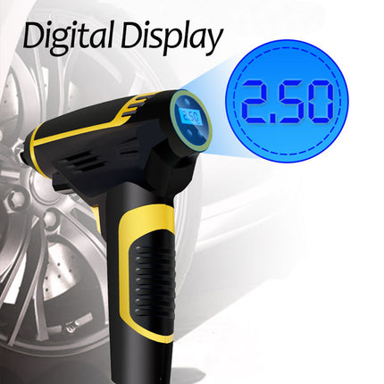 Compresor de aire automático portátil digital LED inteligente para coche