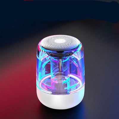 Parlantes Portátiles Bluetooth Columna Altavoz Inalámbrico Bluetooth Potente Bajo Radio con Luz LED de Color Variable