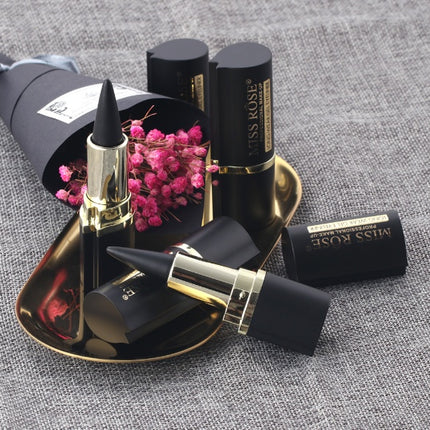 Delineador de ojos líquido negro resistente al agua, lápiz delineador de ojos en gel, maquillaje de belleza, cosmético, pestañas, herramienta de maquillaje para ojos, resistente al agua