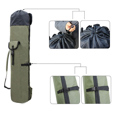 Bolsa portátil para cañas de pescar y carretes