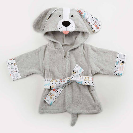 Toallas de baño para bebés con modelos de animales lindos de dibujos animados, albornoces para bebés, albornoces de algodón para niños, albornoces con capucha para bebés