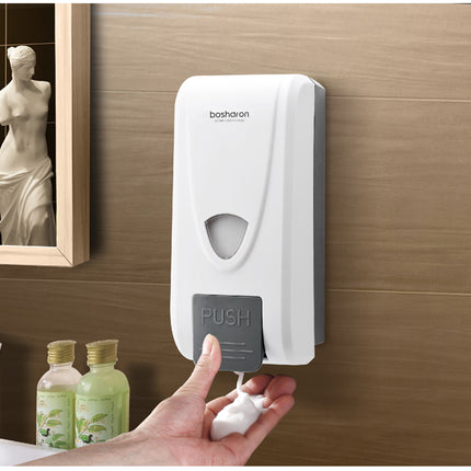 Dispensador de jabón de espuma de prensa manual de pared