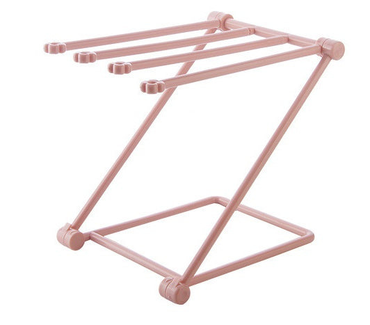 Estante Plegable para Paños de Cocina Organizador de Accesorios de Cocina
