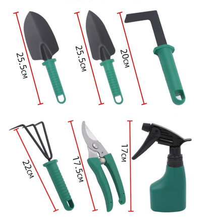 Juego de jardinería de diez piezas