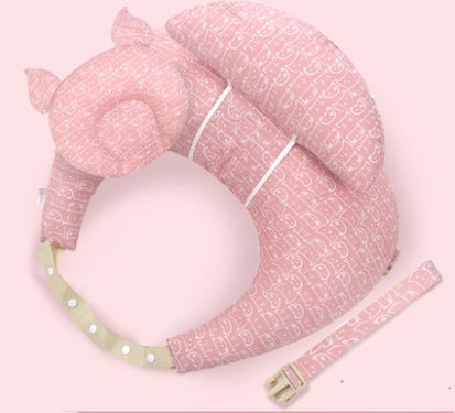 Cojines de lactancia para bebés, almohada de maternidad multifunción, ajustable para lactantes y recién nacidos, con cubierta lavable en capas