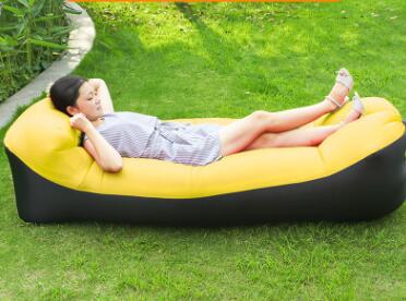 Sofá de aire para exterior, inflable rápido, tumbona, hamaca de playa, cama de aire plegable, saco de dormir, sofá perezoso, sofá de aire perezoso