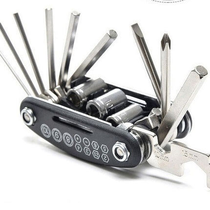 Herramienta Combinada de Reparación de Bicicletas