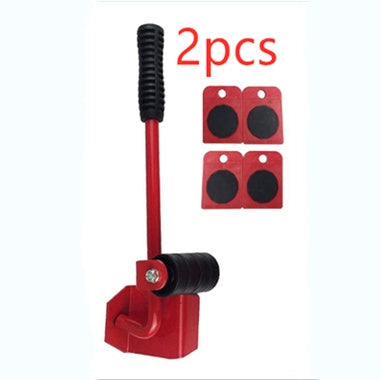 Herramienta elevadora para mover muebles, dispositivo de mudanza profesional, 5 unidades por juego