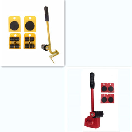 Herramienta elevadora para mover muebles, dispositivo de mudanza profesional, 5 unidades por juego
