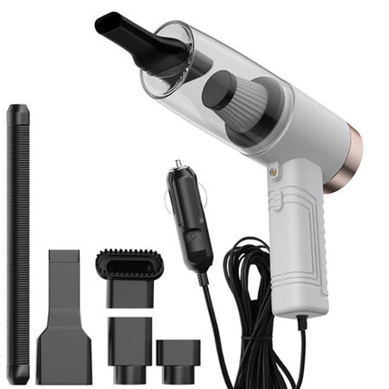 Aspiradora de coche Mini Potente - Potencia de doble propósito para coche