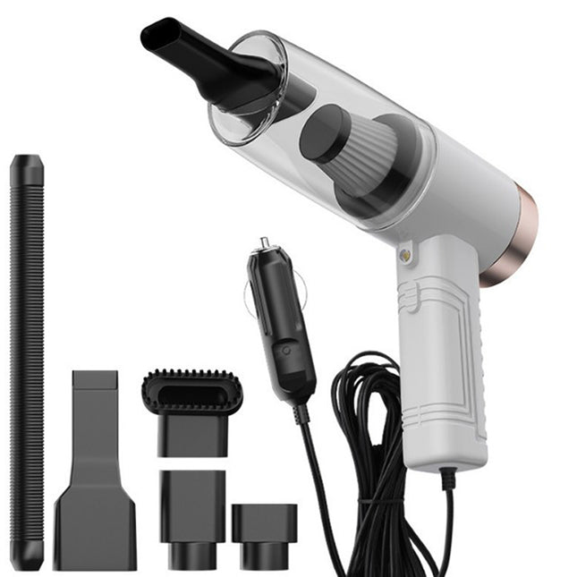 Aspiradora de coche Mini Potente - Potencia de doble propósito para coche