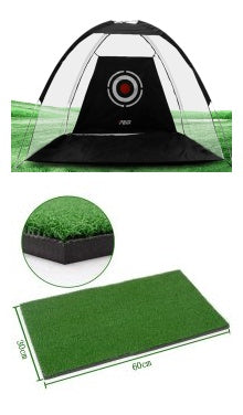 Red de práctica de golf Carpa Jaula de golpeo de golf Tienda de práctica para jardín o césped Equipo de entrenamiento de golf Malla para exteriores