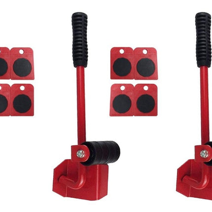 Herramienta elevadora para mover muebles, dispositivo de mudanza profesional, 5 unidades por juego