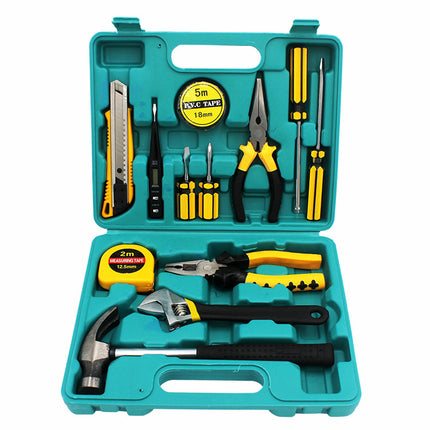 Juego de herramientas multifuncional de 13 piezas, caja de herramientas combinada de regalo, alicates de doble uso para coche y hogar