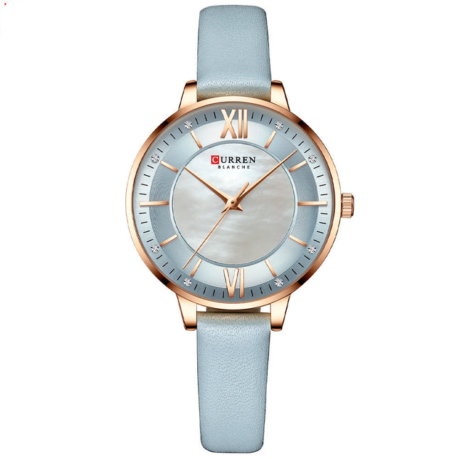 Relojes de pulsera de moda para mujer, relojes de ocio con correa, relojes de comercio exterior