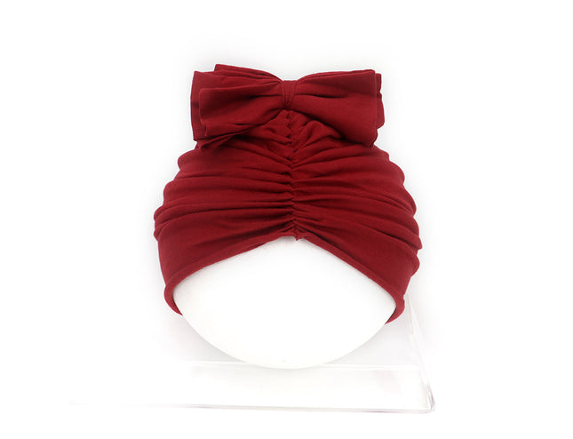 Gorro de bebé lindo recién nacido, suave, para niña, turbante, gorra para bebé, gorro, envolturas para la cabeza