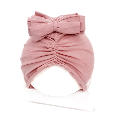 Gorro de bebé lindo recién nacido, suave, para niña, turbante, gorra para bebé, gorro, envolturas para la cabeza