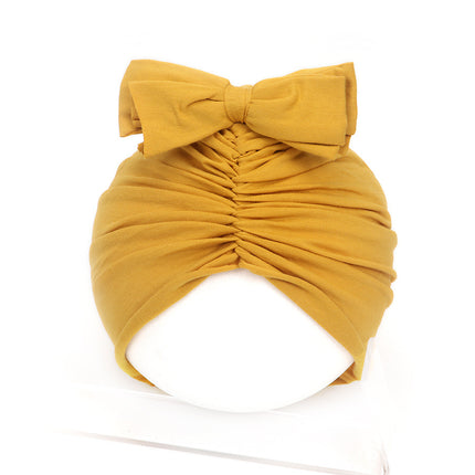 Gorro de bebé lindo recién nacido, suave, para niña, turbante, gorra para bebé, gorro, envolturas para la cabeza