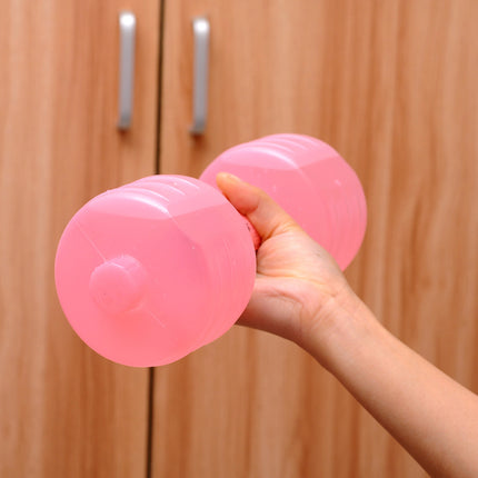 Pesas de agua para culturismo Mancuernas de agua para adelgazar Equipo de gimnasio para fitness Yoga para entrenamiento deportivo Botella de plástico para ejercicio