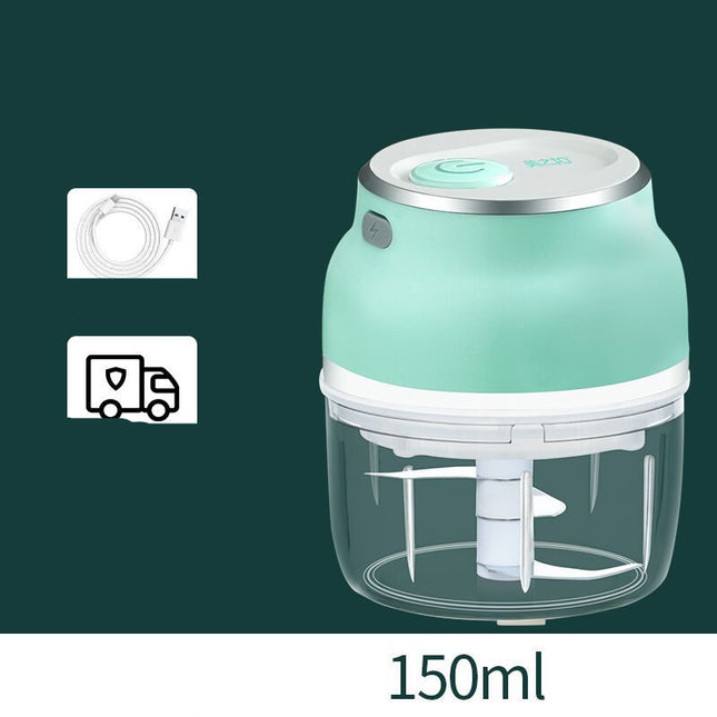 Mini picadora/molinillo de alimentos eléctrico portátil para ajo, verduras, frutas y carne