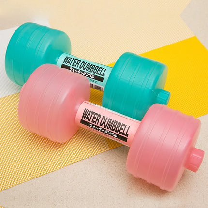 Pesas de agua para culturismo Mancuernas de agua para adelgazar Equipo de gimnasio para fitness Yoga para entrenamiento deportivo Botella de plástico para ejercicio