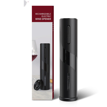 Abrebotellas electrónico Qier de plástico, recargable por USB, eléctrico, para vino