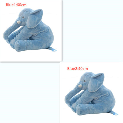 Almohada elefante de peluche para bebé, cómoda para dormir