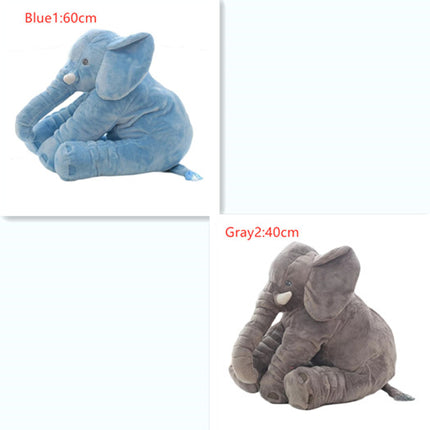 Almohada elefante de peluche para bebé, cómoda para dormir