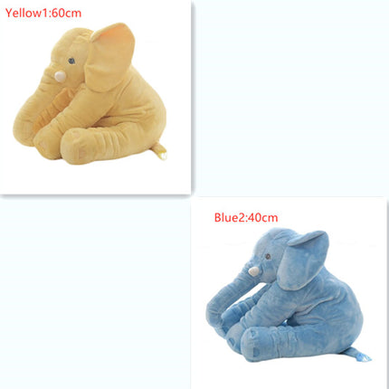 Almohada elefante de peluche para bebé, cómoda para dormir