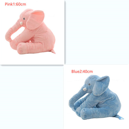Almohada elefante de peluche para bebé, cómoda para dormir