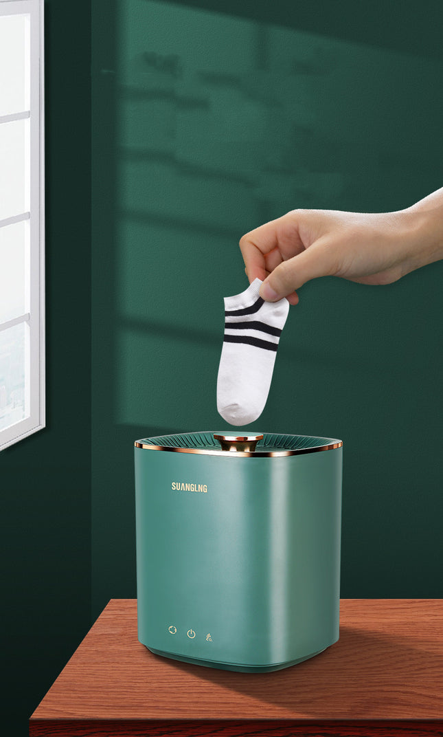 Mini lavadora portátil completamente automática para viajes en dormitorio, lavadora de ropa interior