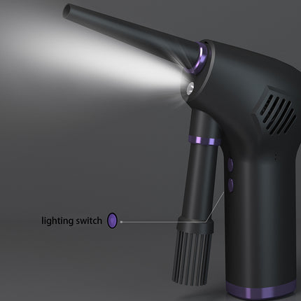 Plumero de aire inalámbrico, soplador de aire comprimido, plumero de aire eléctrico para limpieza de teclados de computadora, cámaras y pequeños electrodomésticos