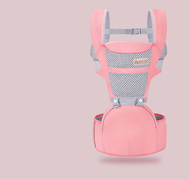 Taburete de cintura portabebés, mochila portabebés multifuncional para sentar al bebé