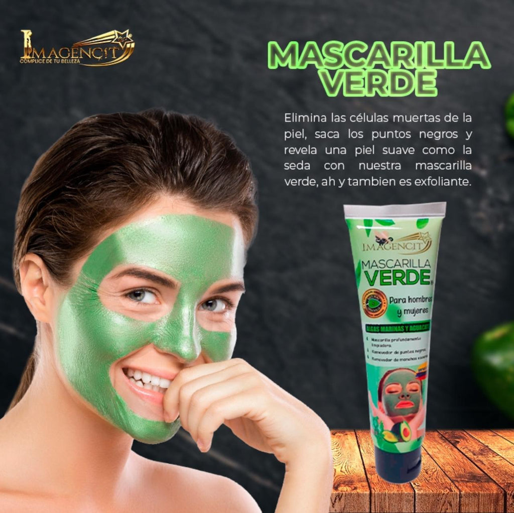 MASCARILLA VERDE ALGAS Y AGUACATE TUBO