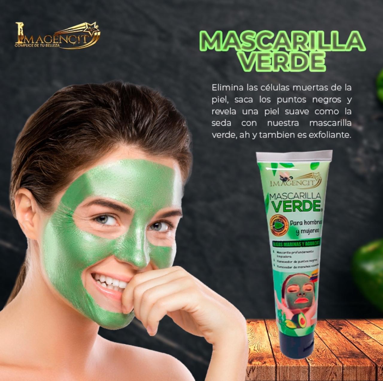 MASCARILLA VERDE ALGAS Y AGUACATE TUBO