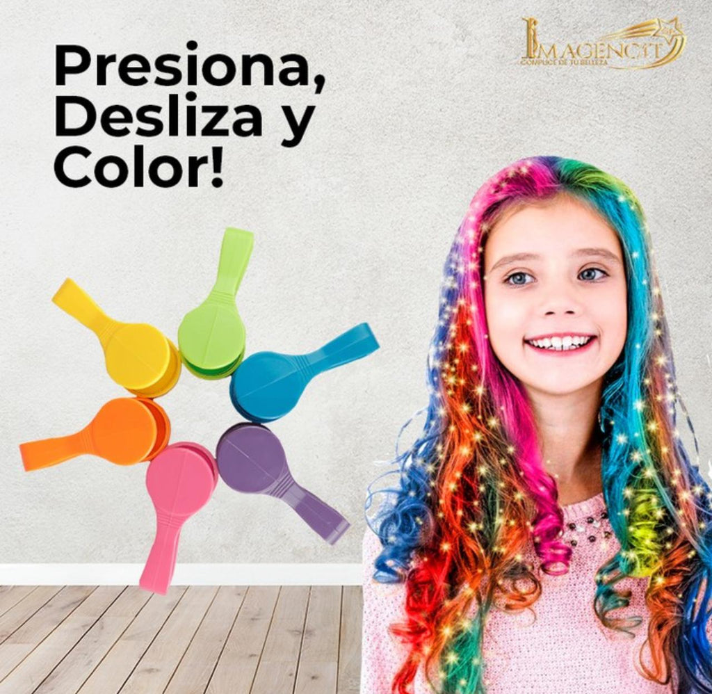 Clip Mágico para Dar Color al Cabello