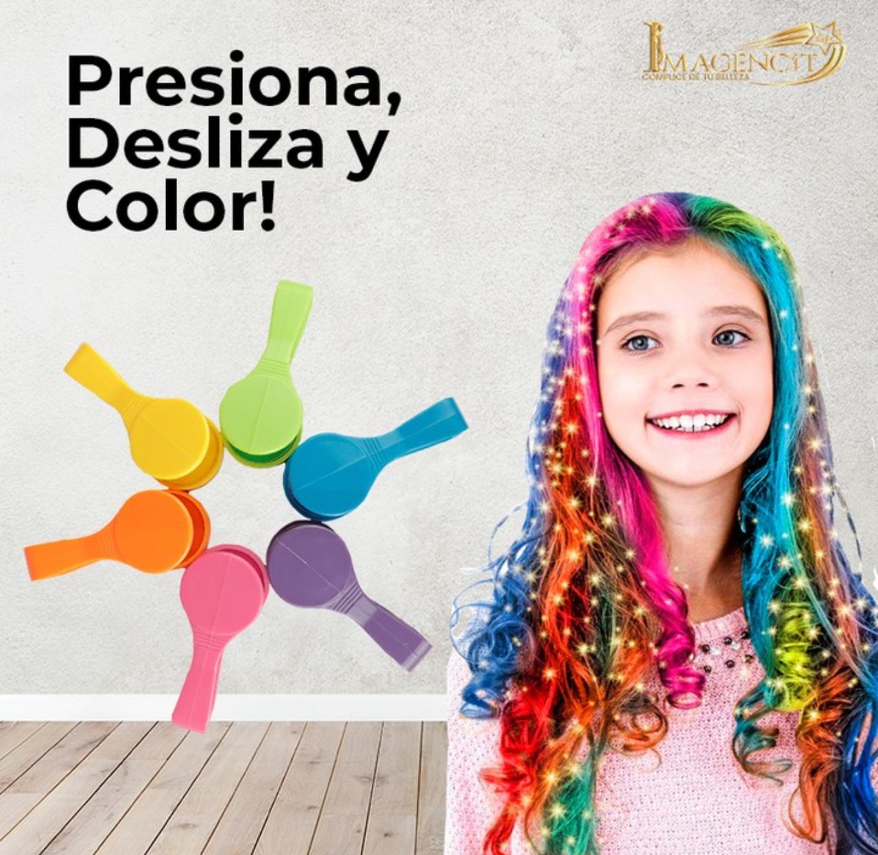 Clip Mágico para Dar Color al Cabello