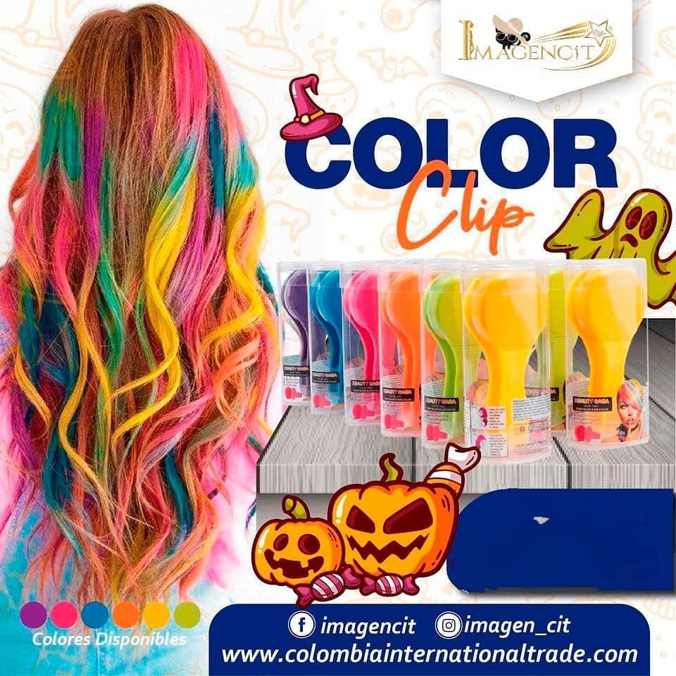 Clip Mágico para Dar Color al Cabello