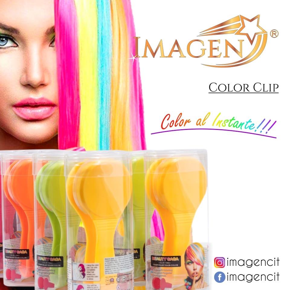 Clip Mágico para Dar Color al Cabello